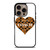 COACH NEW YORK BROWN HEART iPhone 16 Pro Case Cover