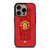 MANCHESTER UNITED FC LOGO ADIDAS iPhone 16 Pro Case Cover