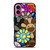 KAWS X TAKASHI MURAKAMI FLOWER iPhone 16 Plus Case Cover