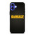 DEWALT TOOLS LOGO CARBON iPhone 16 Case Cover