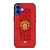 MANCHESTER UNITED FC LOGO ADIDAS iPhone 16 Case Cover