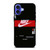 NIKE AIR JORDAN OFF WHITE SNEAKERS iPhone 16 Case Cover