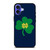 NOTRE DAME FIGHTING IRISH CLOVER LOGO iPhone 16 Case Cover
