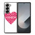 COACH NEW YORK PINK HEART Samsung Galaxy Z Fold 6 Case Cover