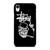 STUSSY SKULL LOGO iPhone XR Case Cover