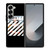 OFF WHITE MONALISA Samsung Galaxy Z Fold 6 Case Cover