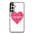 COACH NEW YORK PINK HEART Samsung Galaxy S24 FE Case Cover
