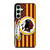 WASHINGTON REDSKINS LOGO USA FLAG Samsung Galaxy S24 FE Case Cover