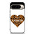 COACH NEW YORK BROWN HEART Google Pixel 9 Pro Case Cover COACH NEW YORK BROWN HEART Google Pixel 9 Pro Case Cover