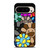 KAWS X TAKASHI MURAKAMI FLOWER Google Pixel 9 Pro Case Cover KAWS X TAKASHI MURAKAMI FLOWER Google Pixel 9 Pro Case Cover