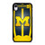 MICHIGAN WOLVERINES LOGO iPhone XR Case Cover