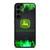 JOHN DEERE TRACTOR LOGO GREEN FIRE Samsung Galaxy S23 Plus Case Cover