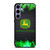 JOHN DEERE TRACTOR LOGO GREEN FIRE Samsung Galaxy S24 Plus Case Cover