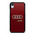 AUDI LOGO RED iPhone XR Case Cover AUDI LOGO RED iPhone XR Case Cover