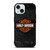 HARLEY DAVIDSON MOTORCYCLE WOODEN LOGO iPhone 15 Case Cover