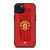 MANCHESTER UNITED FC LOGO ADIDAS iPhone 15 Plus Case Cover