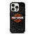 HARLEY DAVIDSON MOTORCYCLE WOODEN LOGO iPhone 15 Pro Case Cover