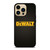 DEWALT TOOLS LOGO CARBON iPhone 14 Pro Max Case Cover