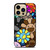KAWS X TAKASHI MURAKAMI FLOWER iPhone 14 Pro Max Case Cover