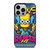 KAWS X BART SIMPSONS iPhone 14 Pro Case Cover