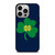 NOTRE DAME FIGHTING IRISH CLOVER LOGO iPhone 14 Pro Case Cover