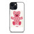 FENDI ROMA PINK BEAR iPhone 14 Plus Case Cover