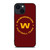WASHINGTON REDSKINS LOGO FOOTBALL TEAM ICON iPhone 14 Plus Case Cover