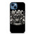 ACDC AC DC HARLEY DAVIDSON LOGO iPhone 14 Case Cover
