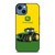 JOHN DEERE WITH TRACTOR iPhone 14 Case Cover