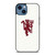 MANCHESTER UNITED RED DEVILS ICON iPhone 14 Case Cover