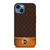 MICHAEL KORS MK LOGO BROWN ICON iPhone 14 Case Cover