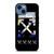 OFF WHITE CLOTHING ART LOGO iPhone 14 Case Cover