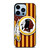 WASHINGTON REDSKINS LOGO USA FLAG iPhone 13 Pro Max Case Cover