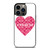 COACH NEW YORK PINK HEART iPhone 13 Pro Case Cover