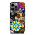 KAWS X TAKASHI MURAKAMI FLOWER iPhone 13 Pro Case Cover