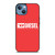 DIESEL LOGO DENIM DIVISION iPhone 13 Case Cover