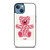FENDI ROMA PINK BEAR iPhone 13 Case Cover