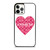 COACH NEW YORK PINK HEART iPhone 12 Pro Case Cover