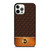 MICHAEL KORS MK LOGO BROWN ICON iPhone 12 Pro Case Cover