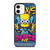 KAWS X BART SIMPSONS iPhone 12 Case Cover