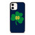 NOTRE DAME FIGHTING IRISH CLOVER LOGO iPhone 12 Case Cover