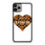 COACH NEW YORK BROWN HEART iPhone 11 Pro Max Case Cover