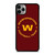 WASHINGTON REDSKINS LOGO FOOTBALL TEAM ICON iPhone 11 Pro Max Case Cover