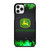 JOHN DEERE TRACTOR LOGO GREEN FIRE iPhone 11 Pro Case Cover