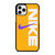 NIKE LOGO PURPLE YELLOW iPhone 11 Pro Case Cover