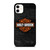 HARLEY DAVIDSON MOTORCYCLE WOODEN LOGO iPhone 11 Case Cover