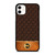 MICHAEL KORS MK LOGO BROWN ICON iPhone 11 Case Cover
