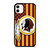 WASHINGTON REDSKINS LOGO USA FLAG iPhone 11 Case Cover