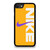 NIKE LOGO PURPLE YELLOW iPhone SE 2020 Case Cover