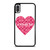 COACH NEW YORK PINK HEART iPhone X / XS Case Cover